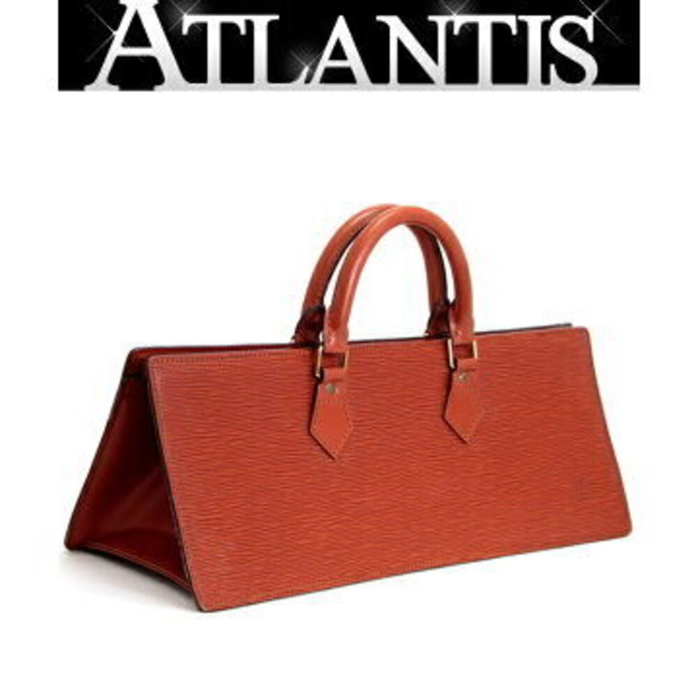 Louis Vuitton Sac Triangle Handbag Kenya Brown Epi Leather